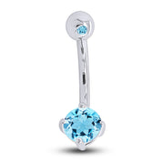 Body Piercing Belly Button Navel Ring Sterling Silver