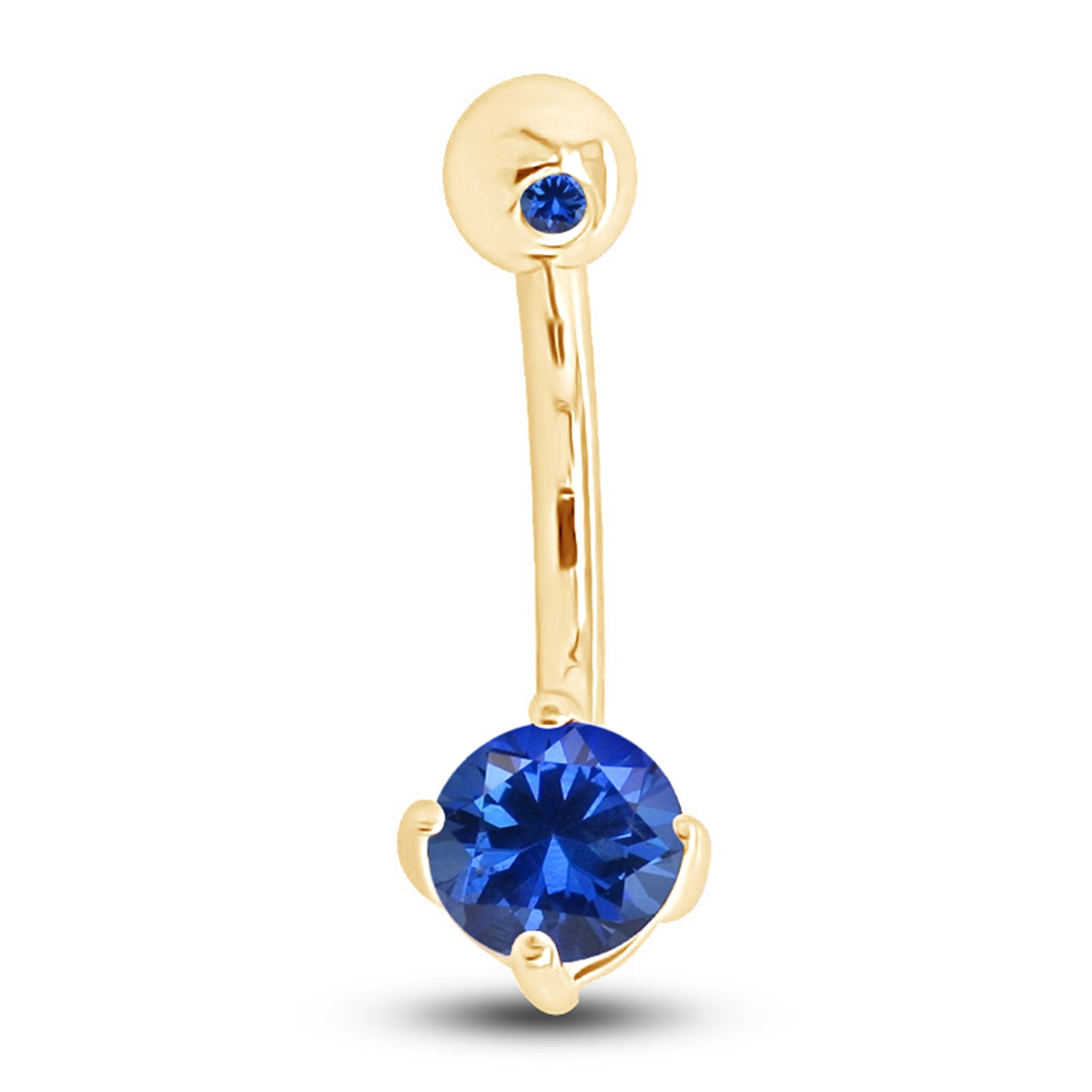 Body Piercing Belly Button Navel Ring Sterling Silver