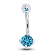 Body Piercing Belly Button Navel Ring Sterling Silver