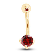 Body Piercing Belly Button Navel Ring Sterling Silver