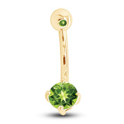 Body Piercing Belly Button Navel Ring Sterling Silver