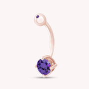 Body Piercing Belly Button Navel Ring Sterling Silver