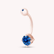 Body Piercing Belly Button Navel Ring Sterling Silver