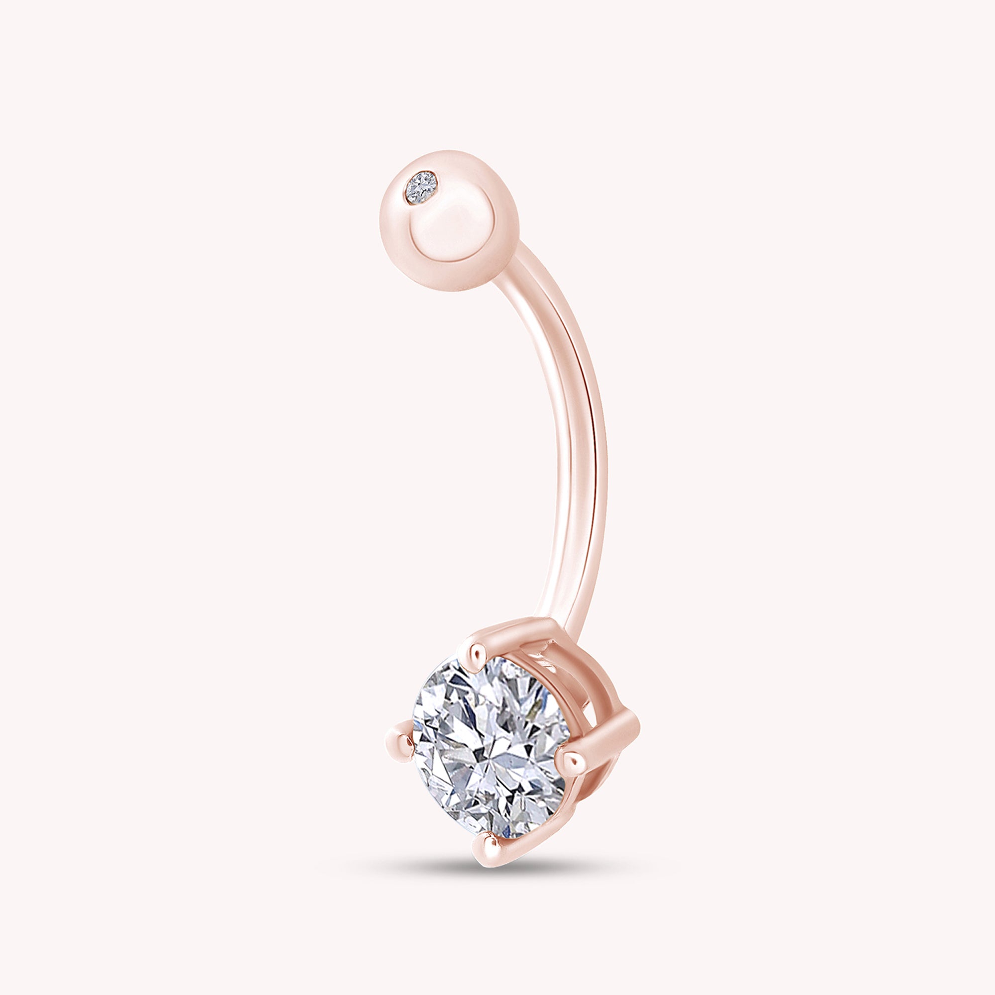 Body Piercing Belly Button Navel Ring Sterling Silver