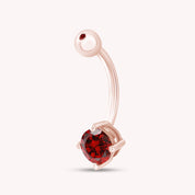 Body Piercing Belly Button Navel Ring Sterling Silver