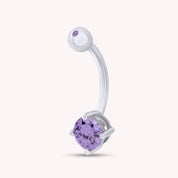 Body Piercing Belly Button Navel Ring Sterling Silver