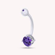 Body Piercing Belly Button Navel Ring Sterling Silver