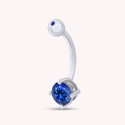 Body Piercing Belly Button Navel Ring Sterling Silver