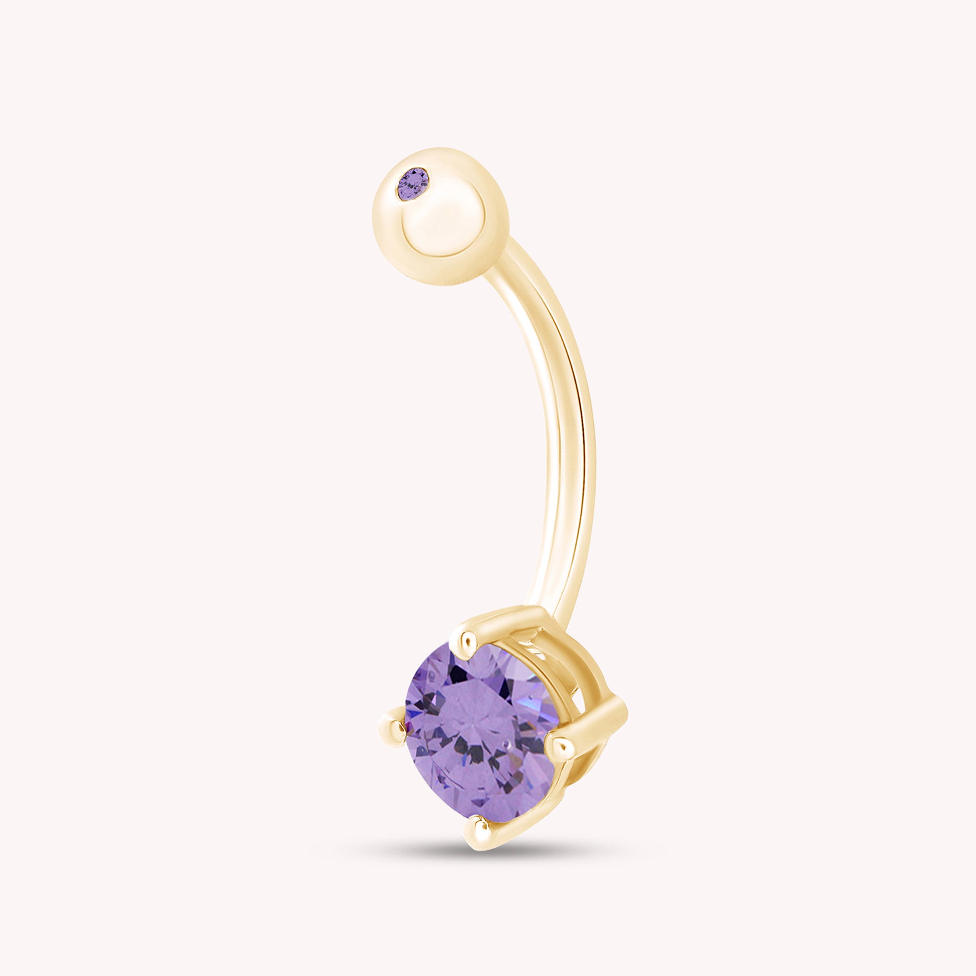 Body Piercing Belly Button Navel Ring Sterling Silver