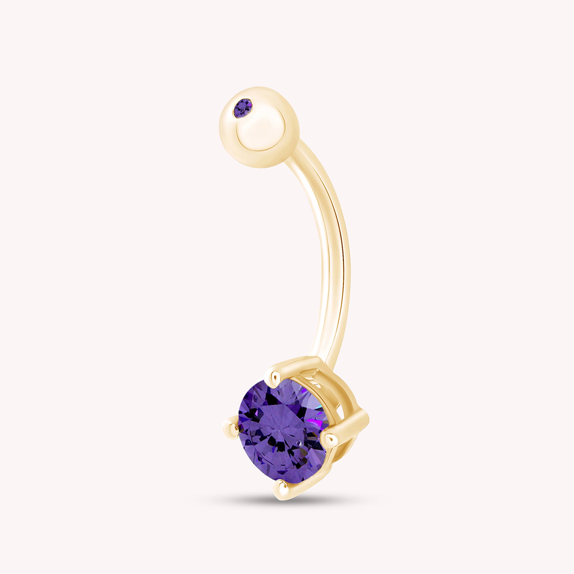 Body Piercing Belly Button Navel Ring Sterling Silver