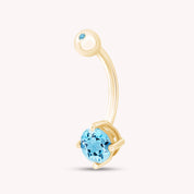 Body Piercing Belly Button Navel Ring Sterling Silver