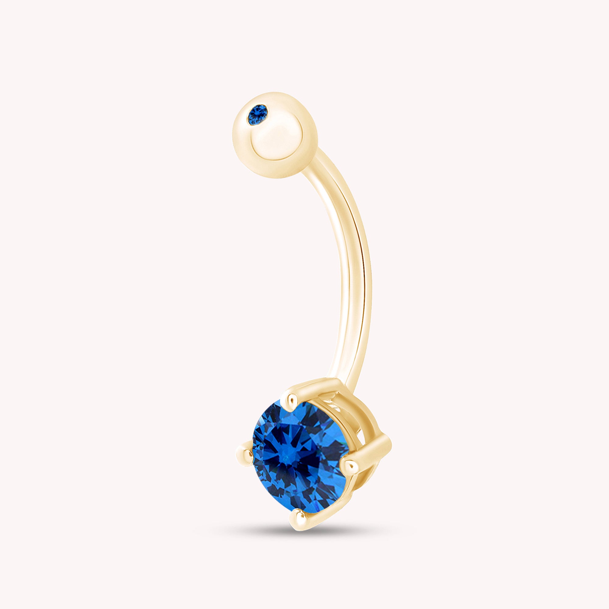 Body Piercing Belly Button Navel Ring Sterling Silver