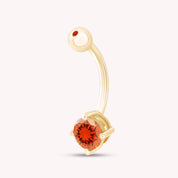Body Piercing Belly Button Navel Ring Sterling Silver