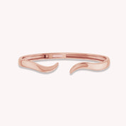 Classic Curl Cuff Bangle Bracelet
