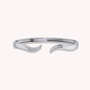 Classic Curl Cuff Bangle Bracelet