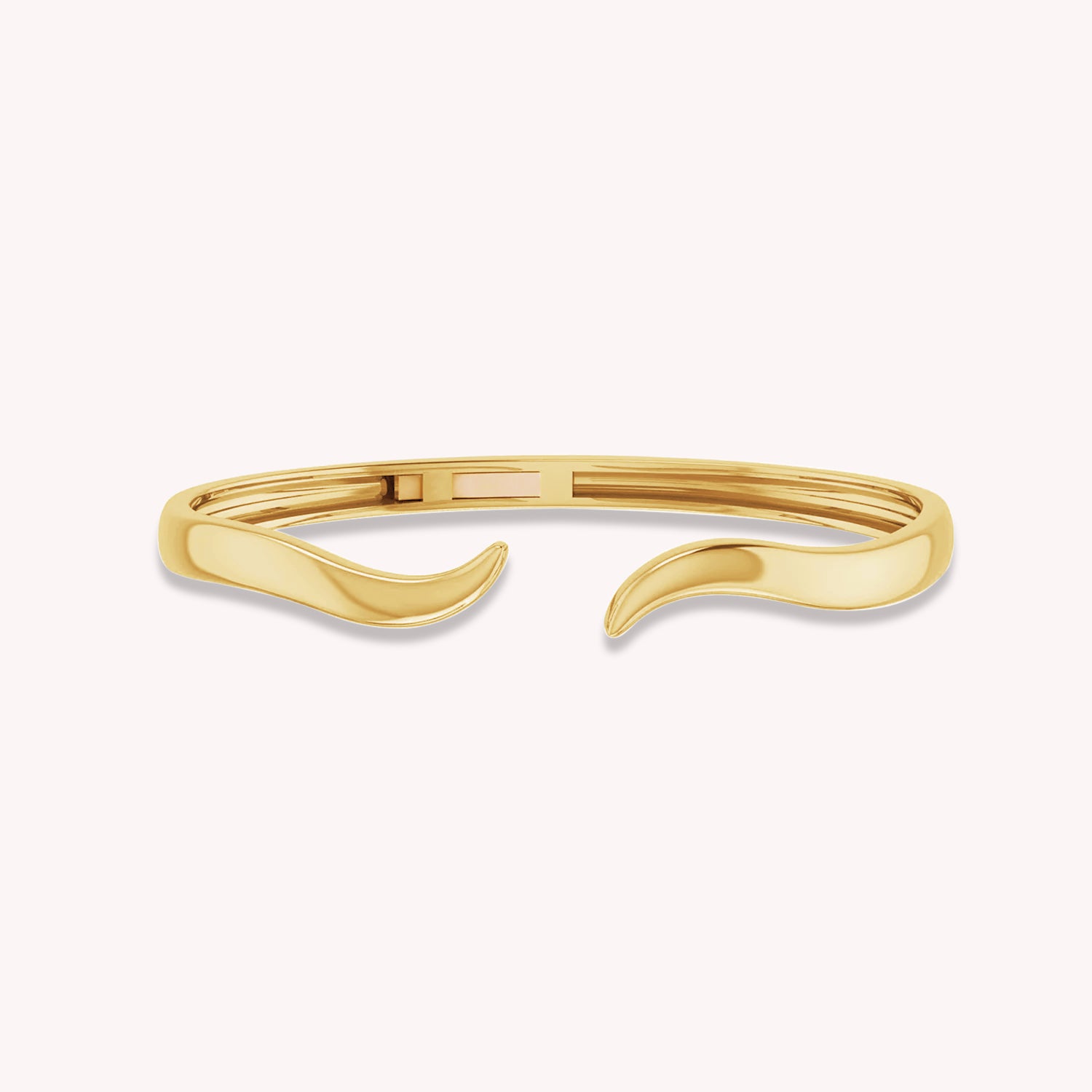 Classic Curl Cuff Bangle Bracelet