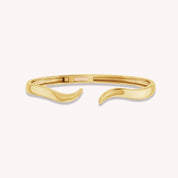 Classic Curl Cuff Bangle Bracelet
