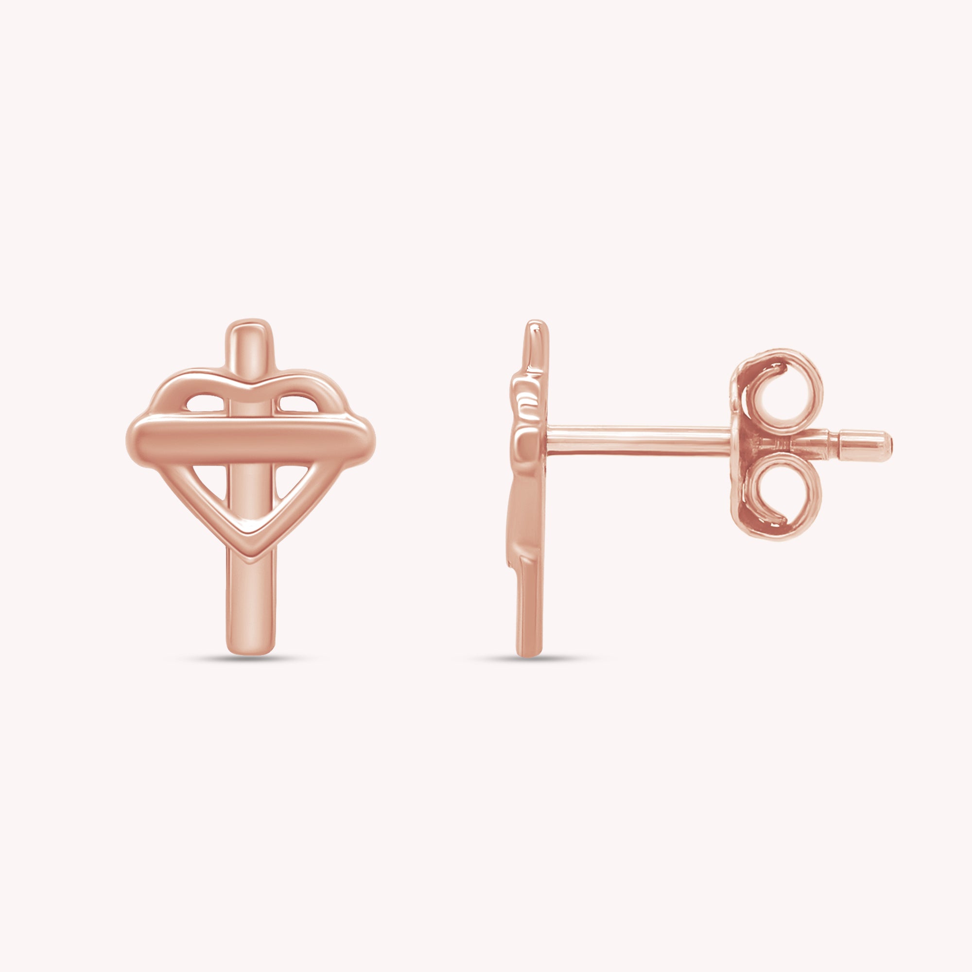 Plain Minimalist dainty Stud Earrings Jewelry For Her Women