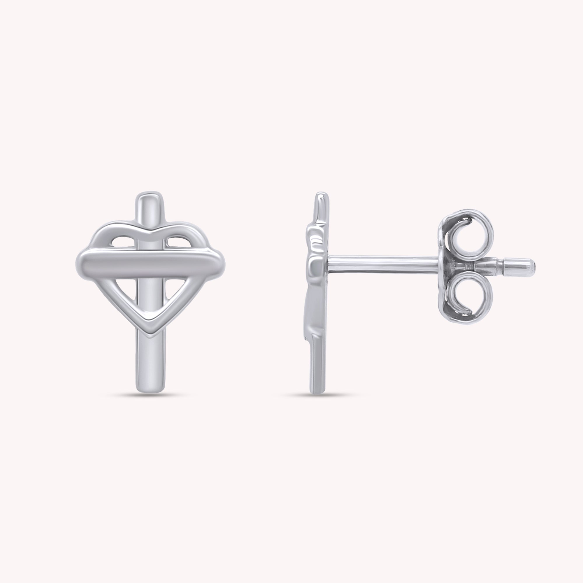 Plain Minimalist dainty Stud Earrings Jewelry For Her Women
