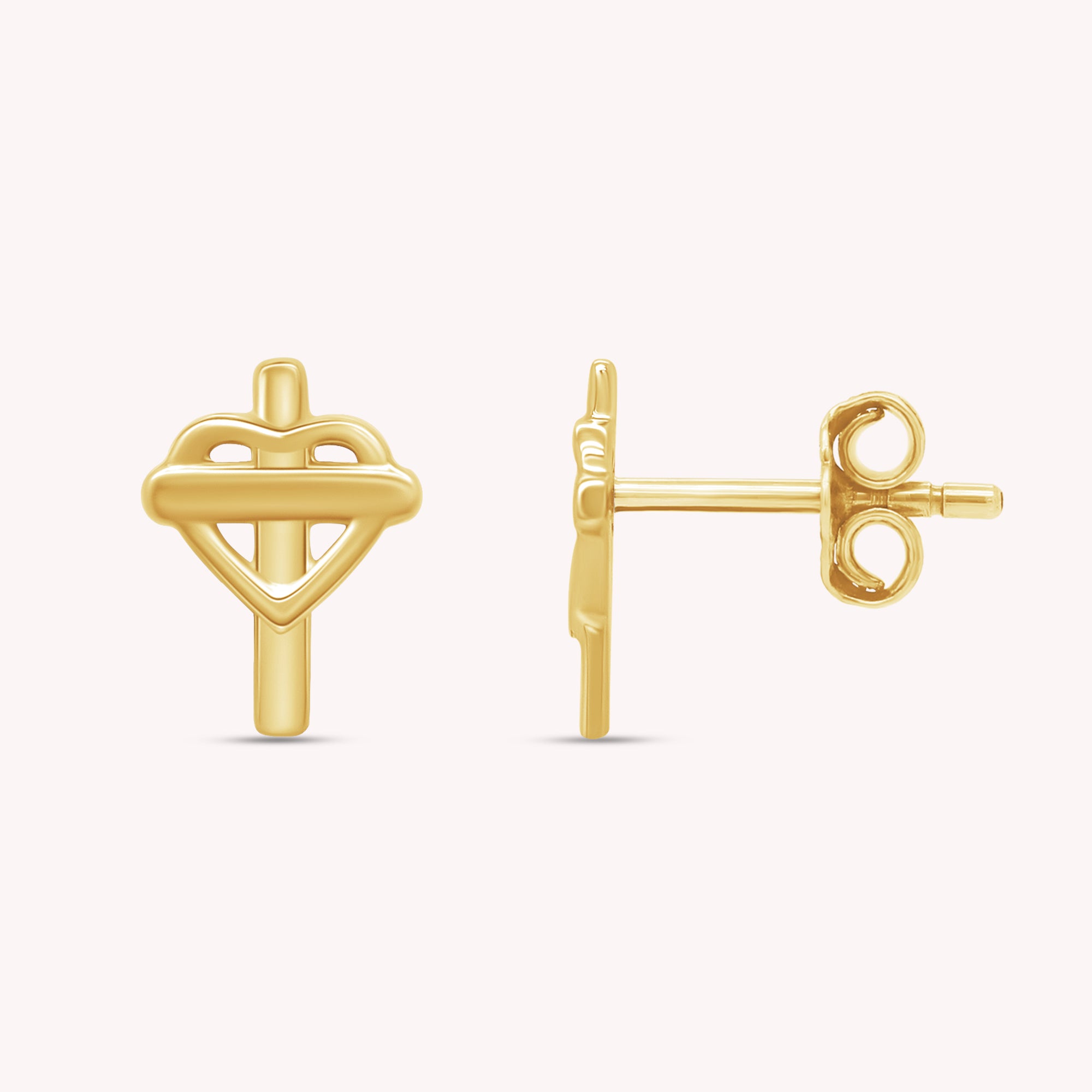 Plain Minimalist dainty Stud Earrings Jewelry For Her Women