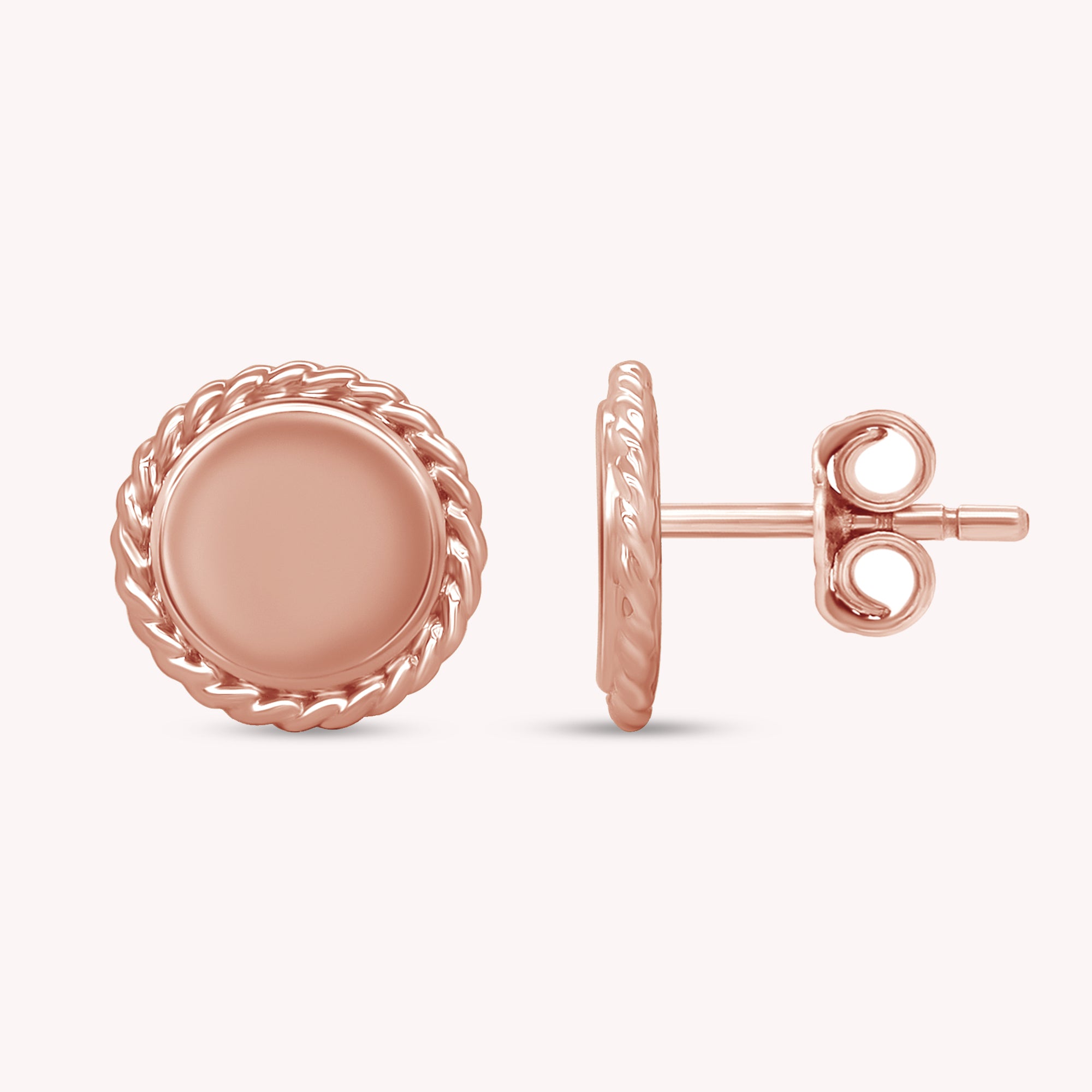 Plain Minimalist dainty Stud Earrings Jewelry For Her Women