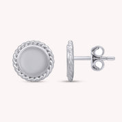 Plain Minimalist dainty Stud Earrings Jewelry For Her Women
