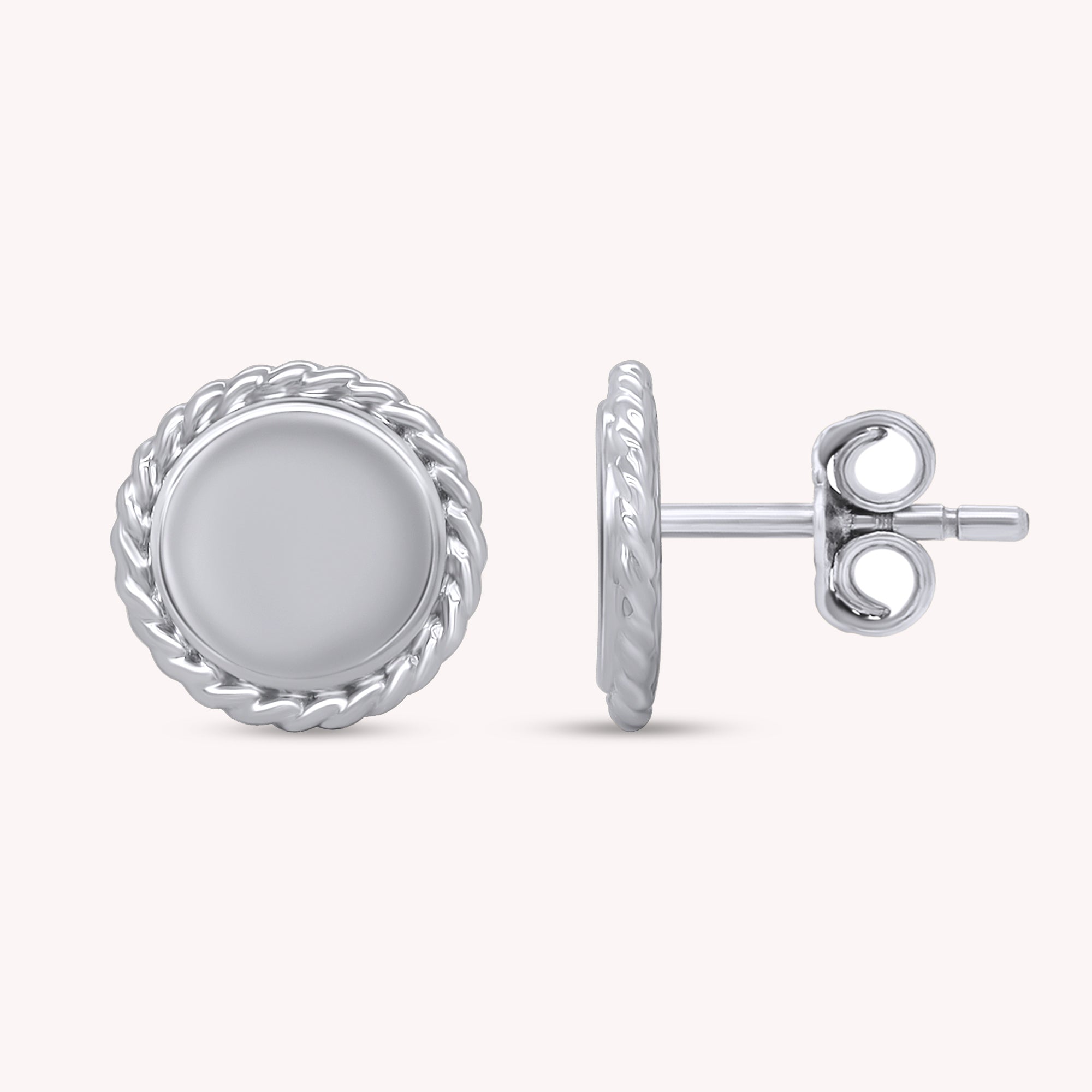 Plain Minimalist dainty Stud Earrings Jewelry For Her Women