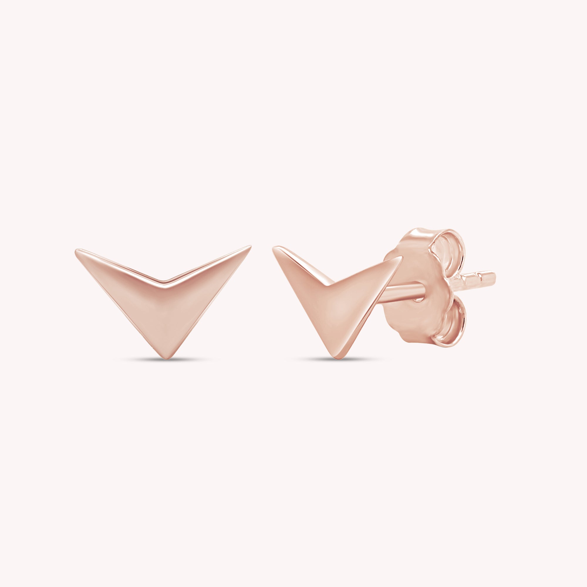Plain Minimalist dainty Stud Earrings Jewelry For Her Women