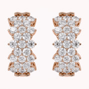 Huggie Hoop Lab Grown Diamond Earrings