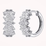 Huggie Hoop Lab Grown Diamond Earrings