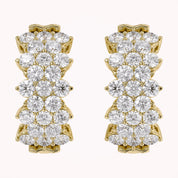 Huggie Hoop Lab Grown Diamond Earrings