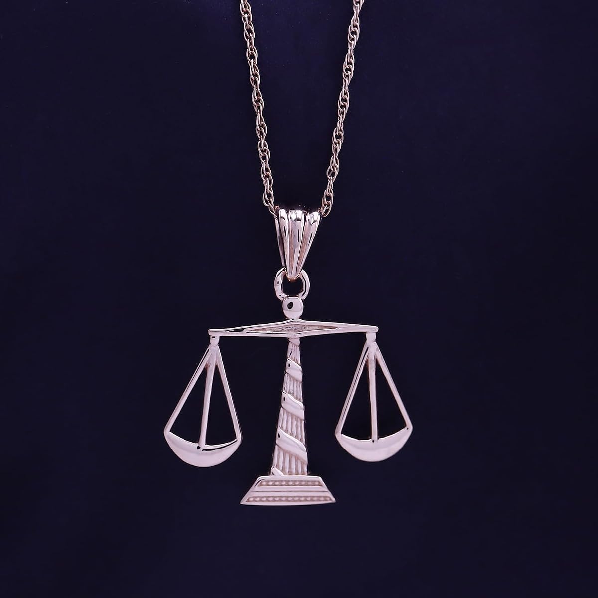 Scales of Justice Pendant Necklace