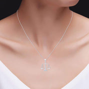 Scales of Justice Pendant Necklace