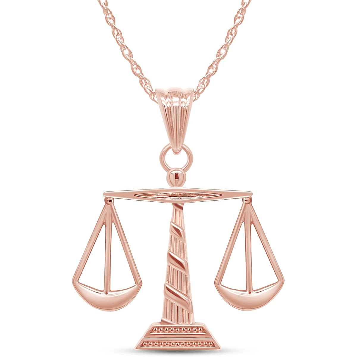 Scales of Justice Pendant Necklace