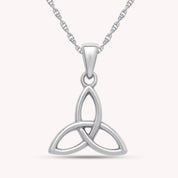 Celtic Trinity Knot Pendant Necklace