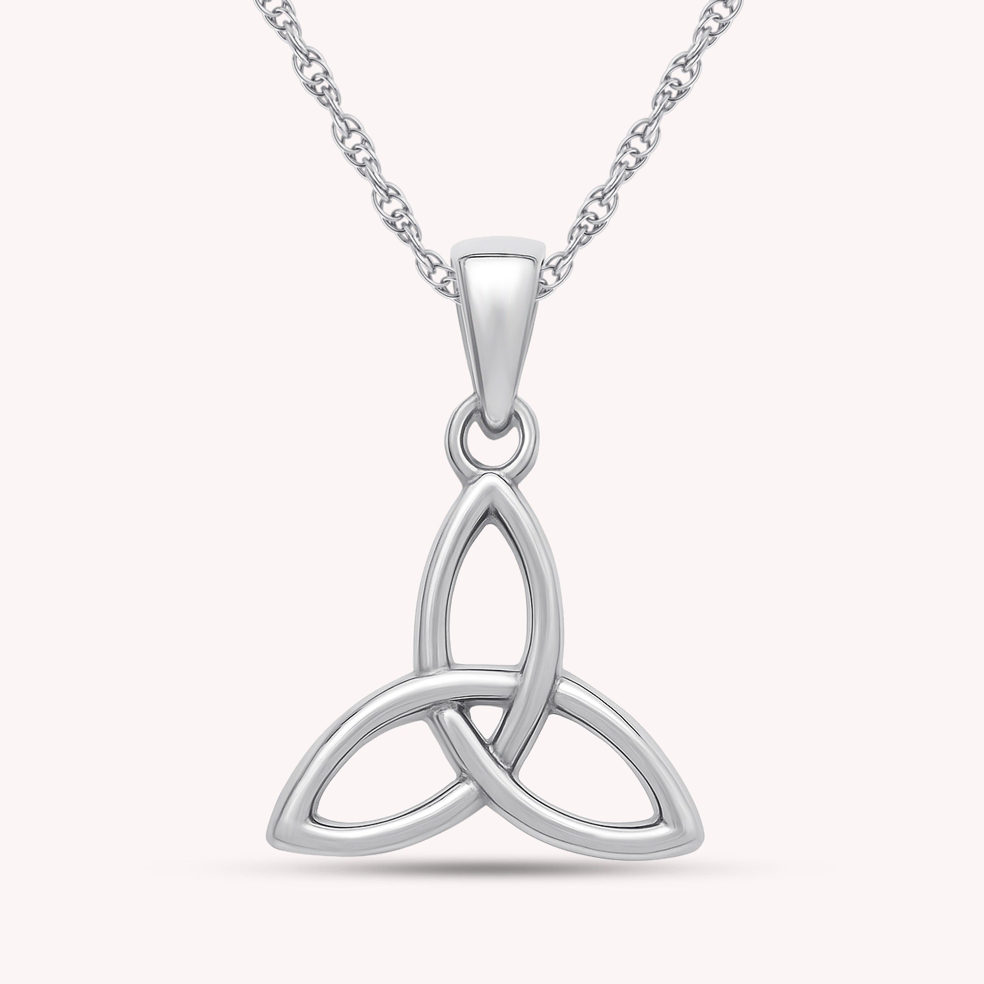 Celtic Trinity Knot Pendant Necklace