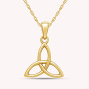 Celtic Trinity Knot Pendant Necklace