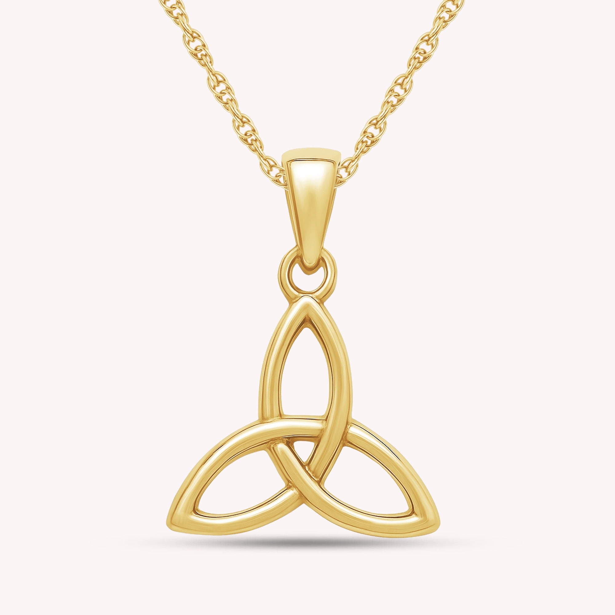 Celtic Trinity Knot Pendant Necklace