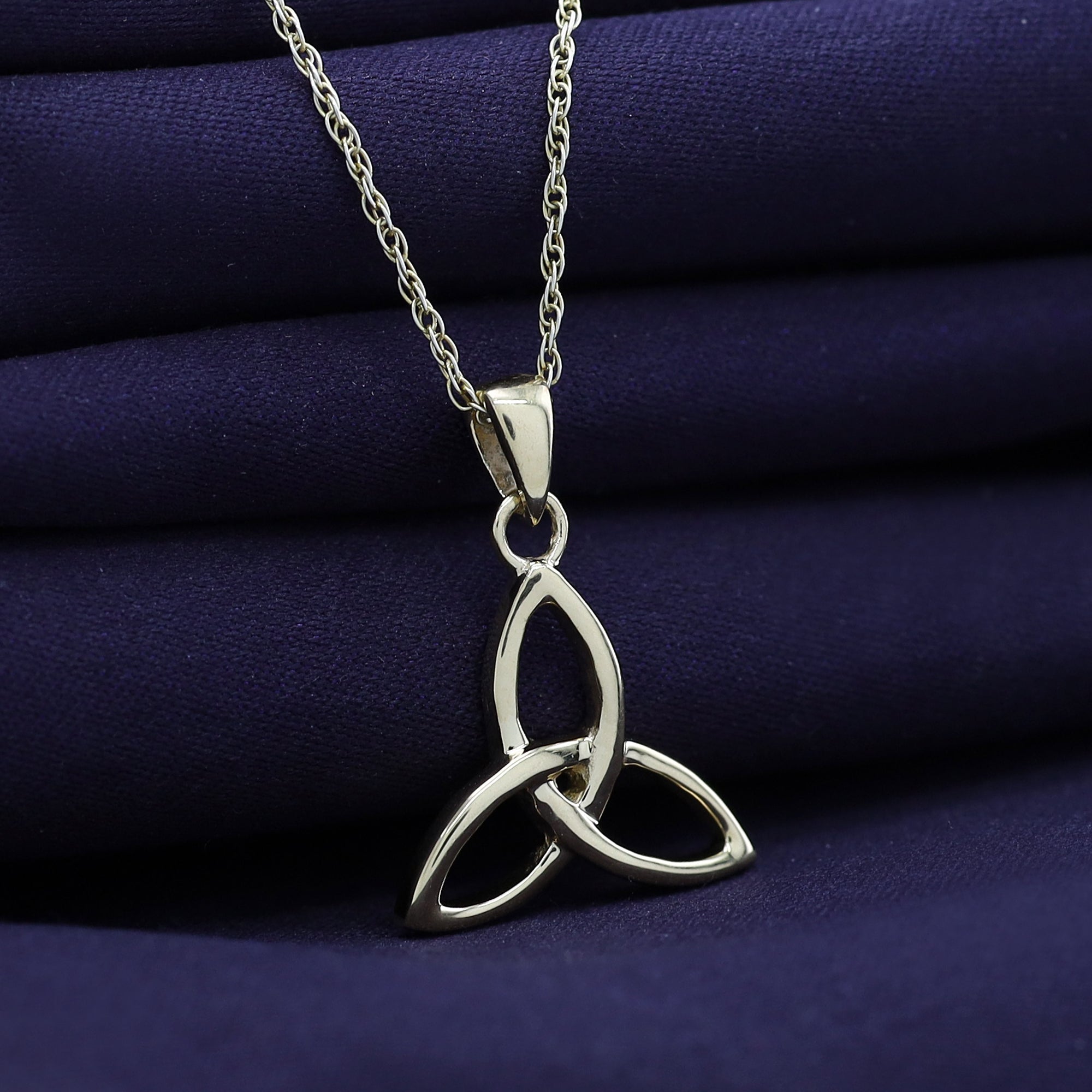 Celtic Trinity Knot Pendant Necklace