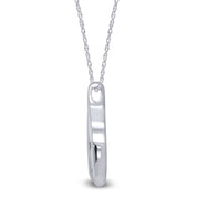 Wishbone Pendant Necklace in 14K Gold Over Sterling Silver