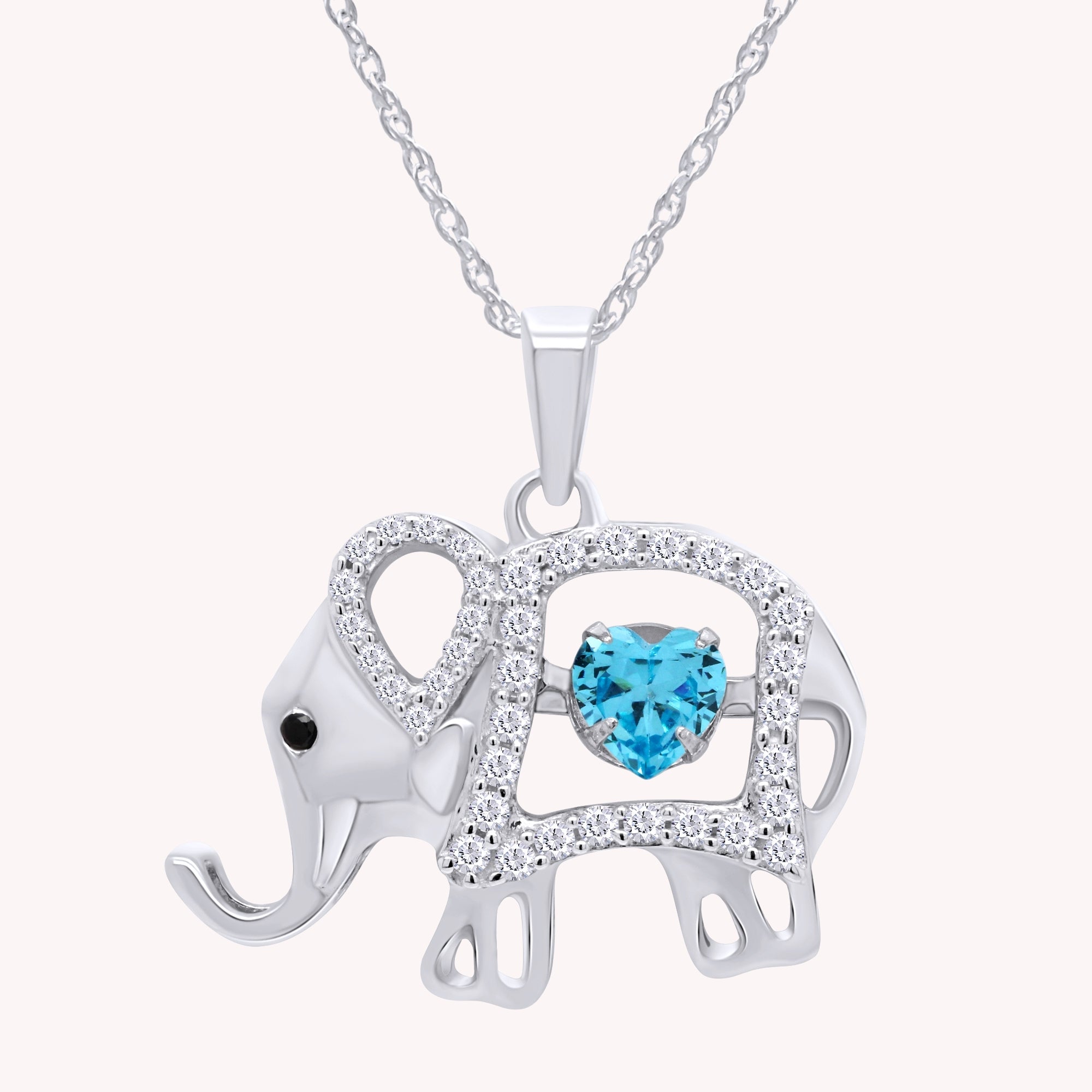 Elephant Pendant Necklace