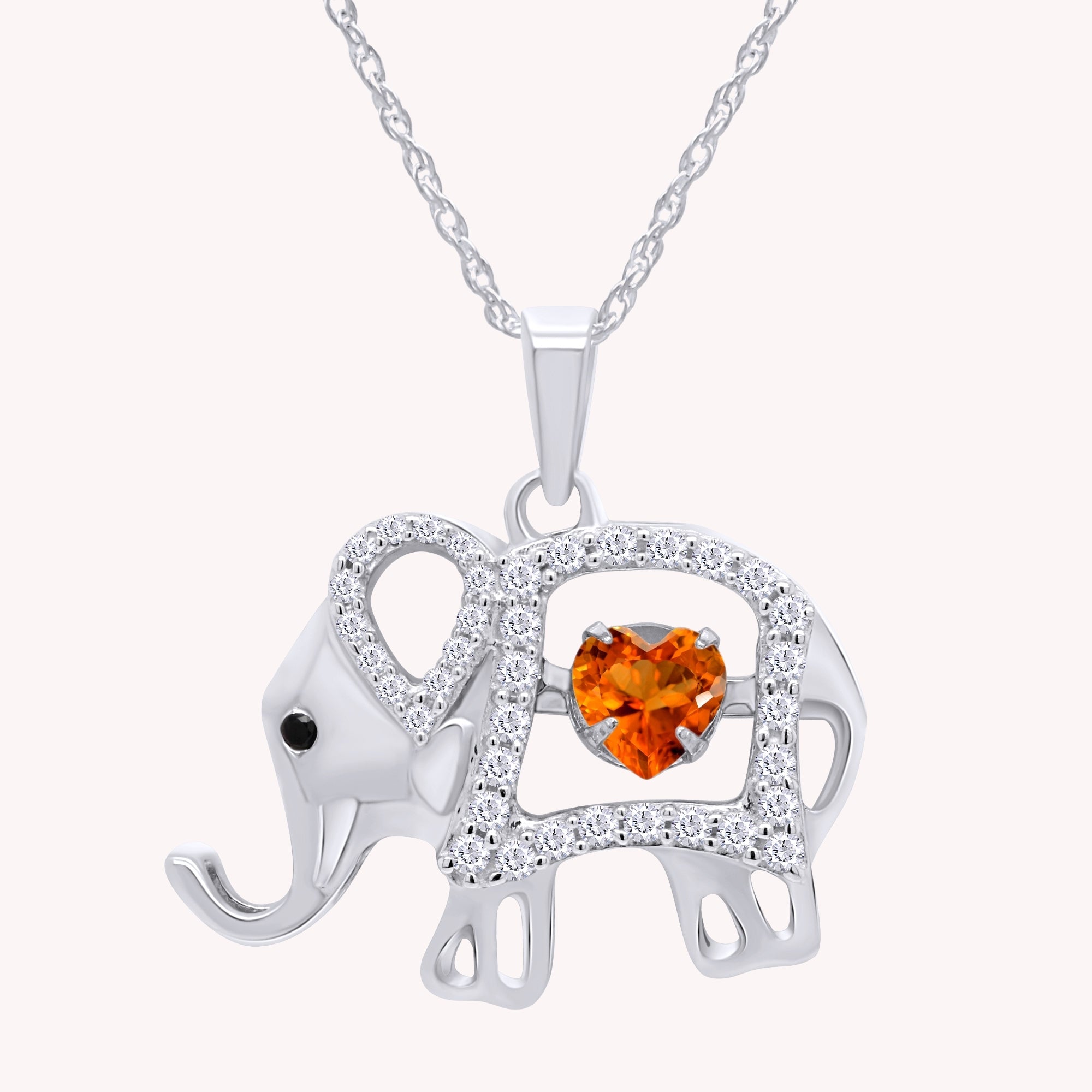 Elephant Pendant Necklace