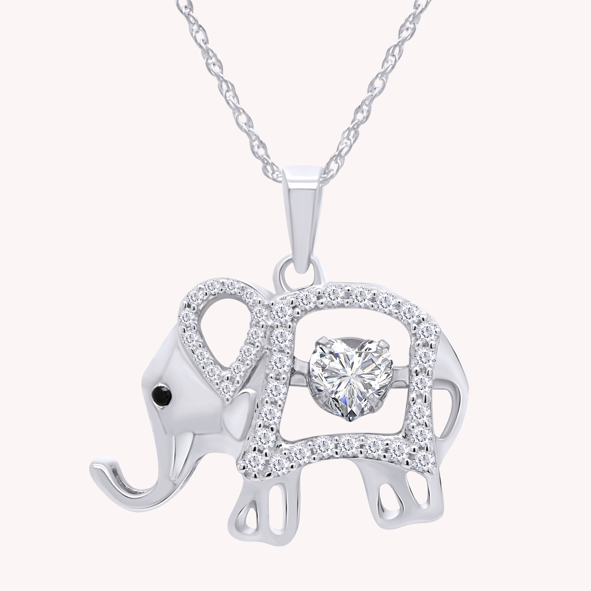 Elephant Pendant Necklace