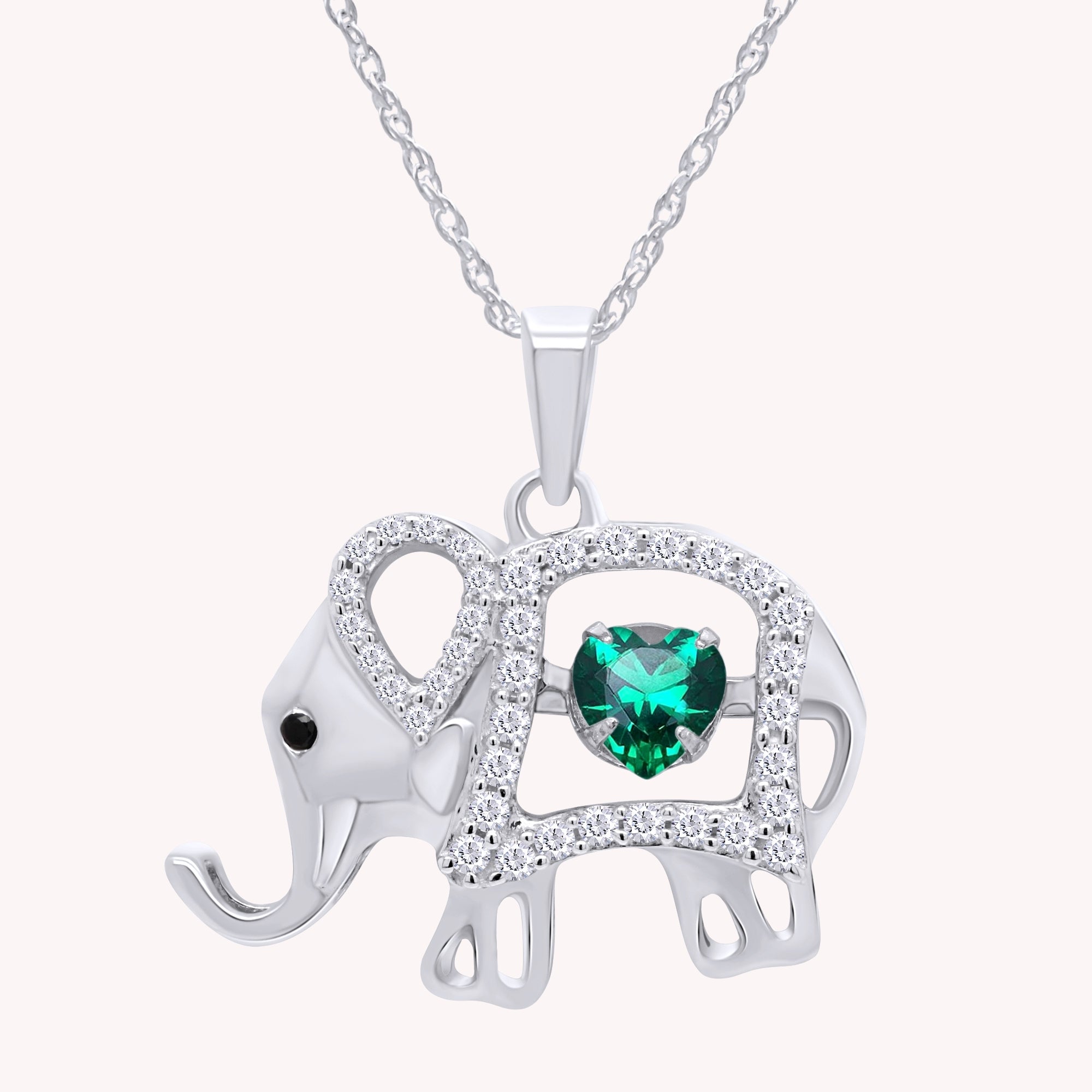 Elephant Pendant Necklace