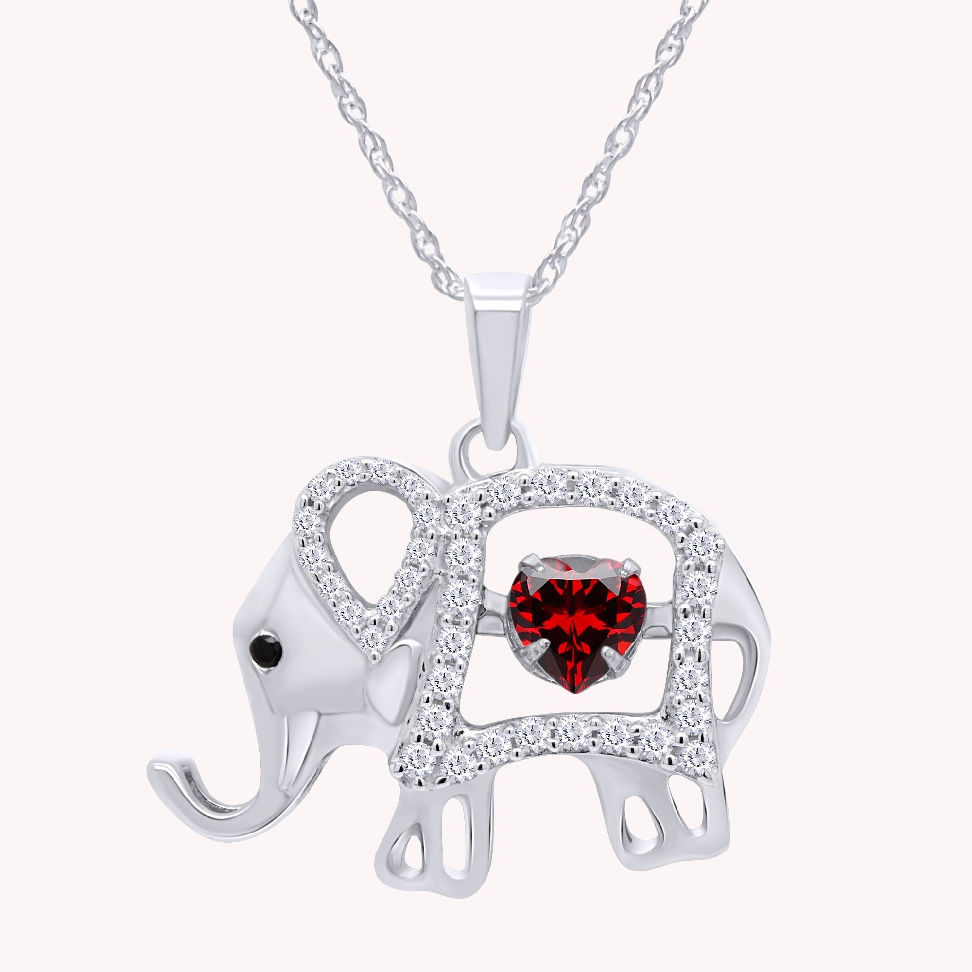 Elephant Pendant Necklace