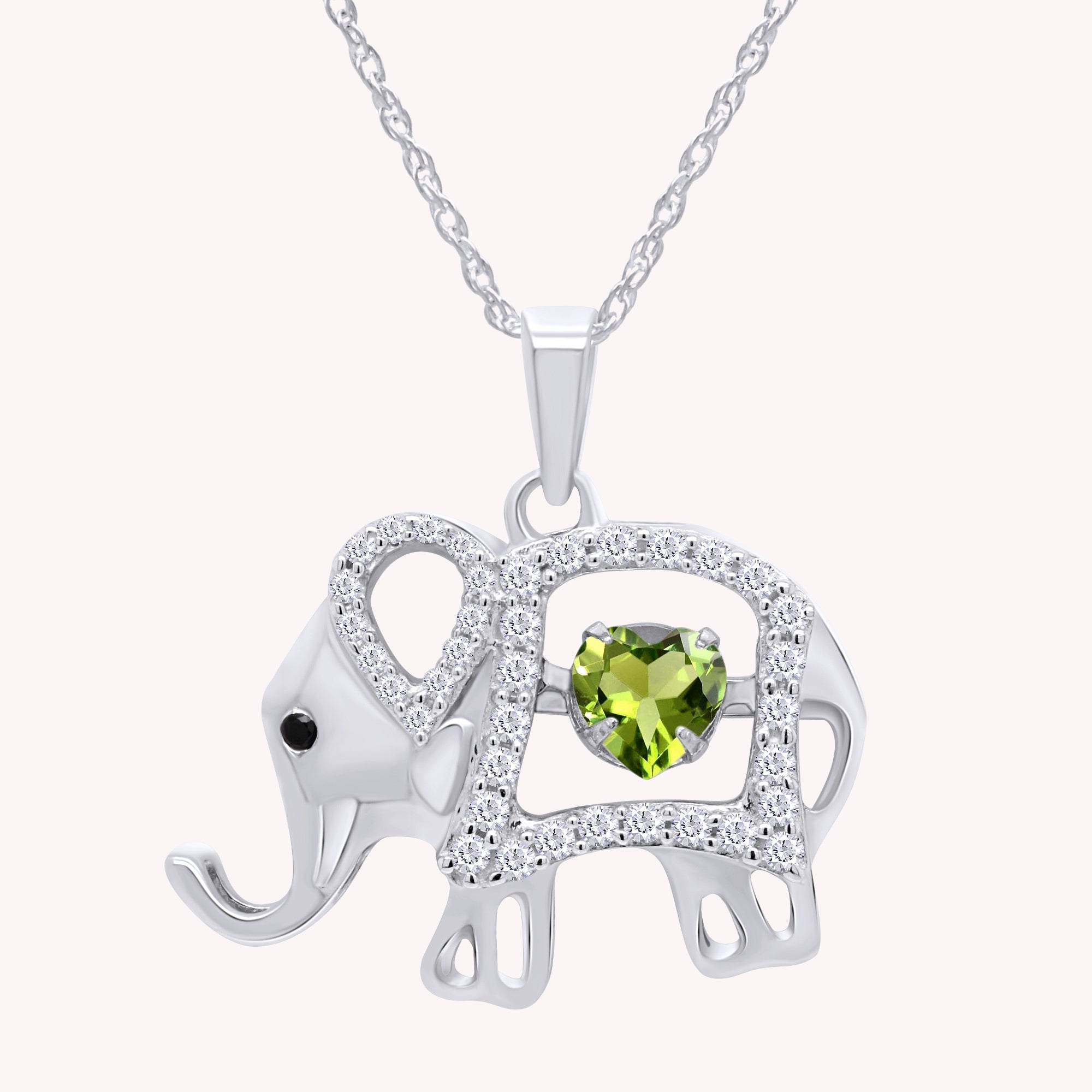 Elephant Pendant Necklace