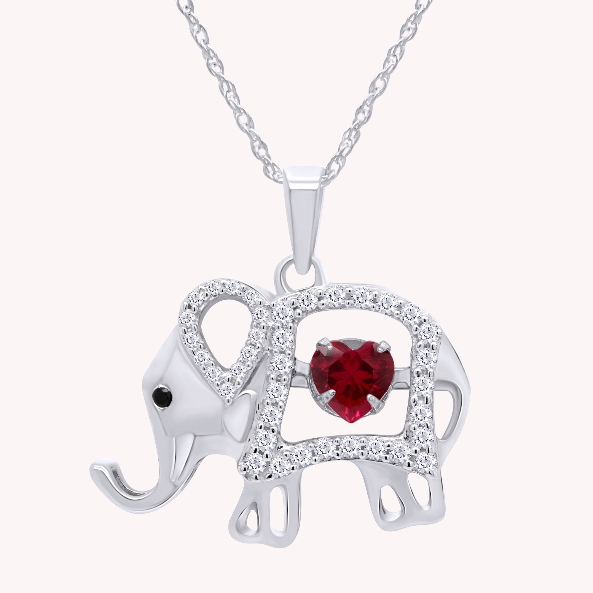 Elephant Pendant Necklace