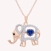 Elephant Pendant Necklace