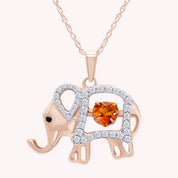 Elephant Pendant Necklace