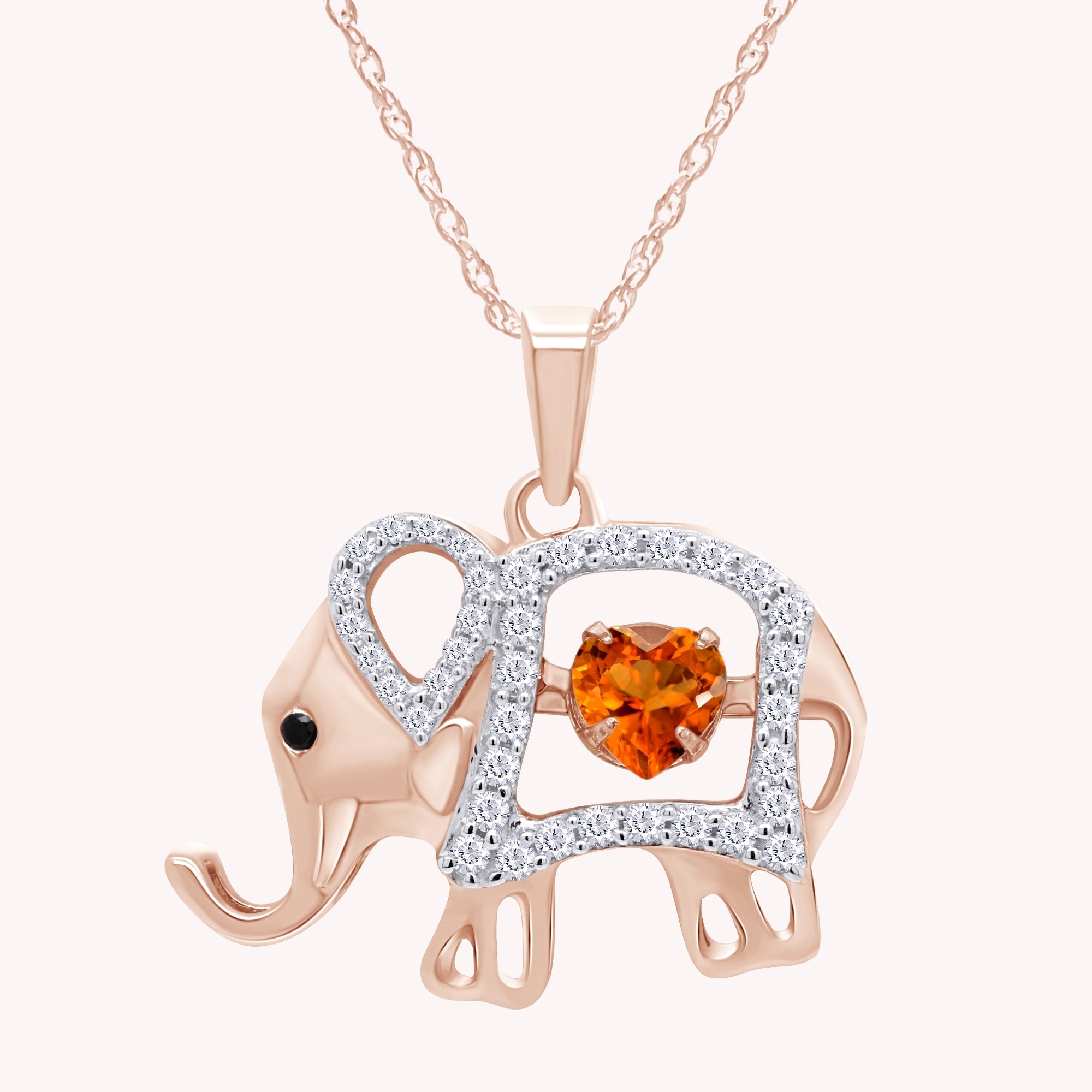 Elephant Pendant Necklace